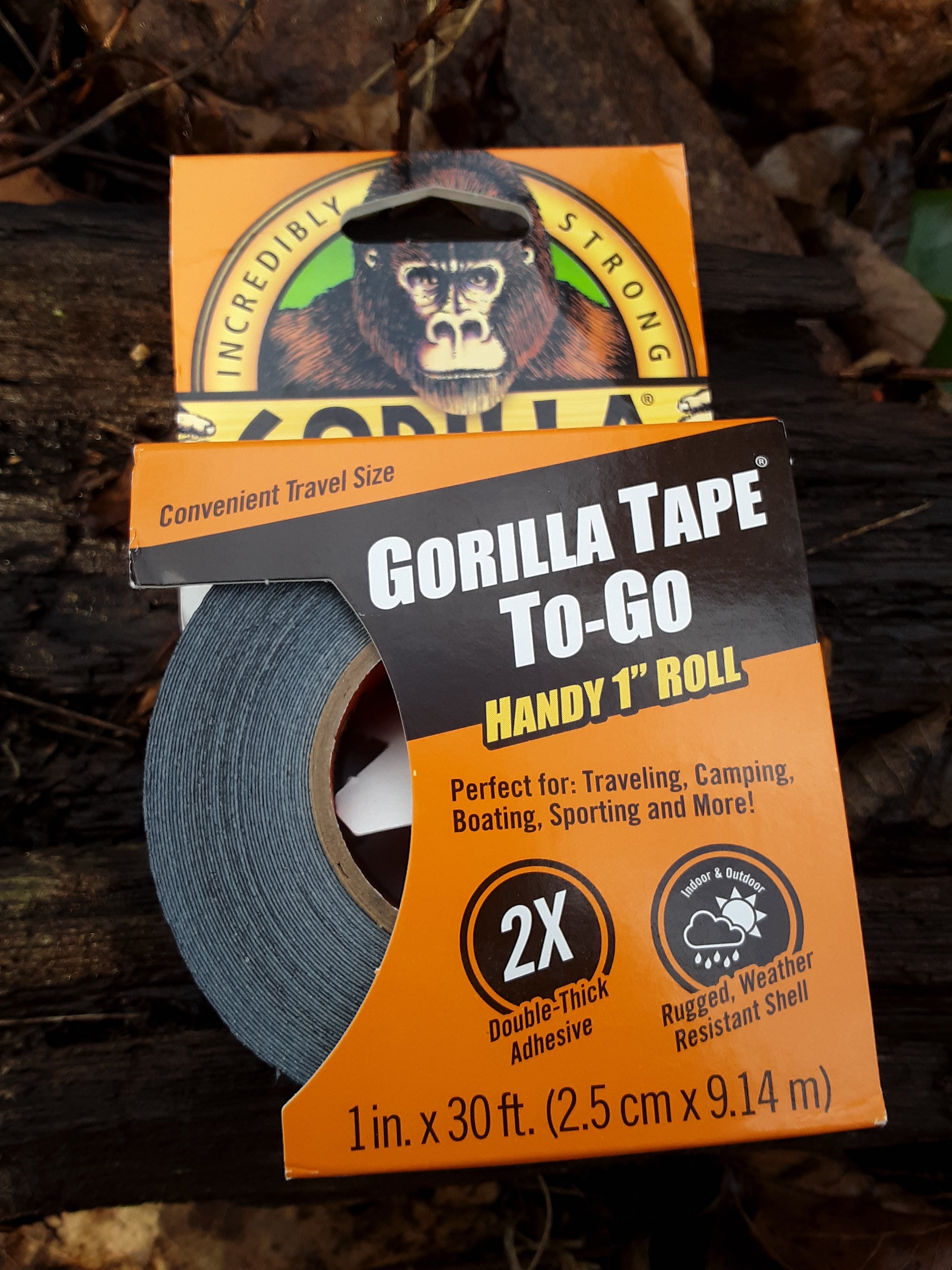 Gorilla Glue Gorilla Tape to-Go Travel Size Roll