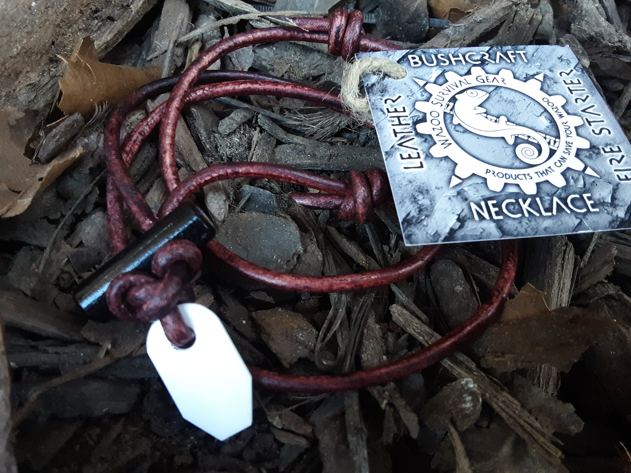 Wazoo Survival Gear • THE SPARK™ Firestarting Necklace